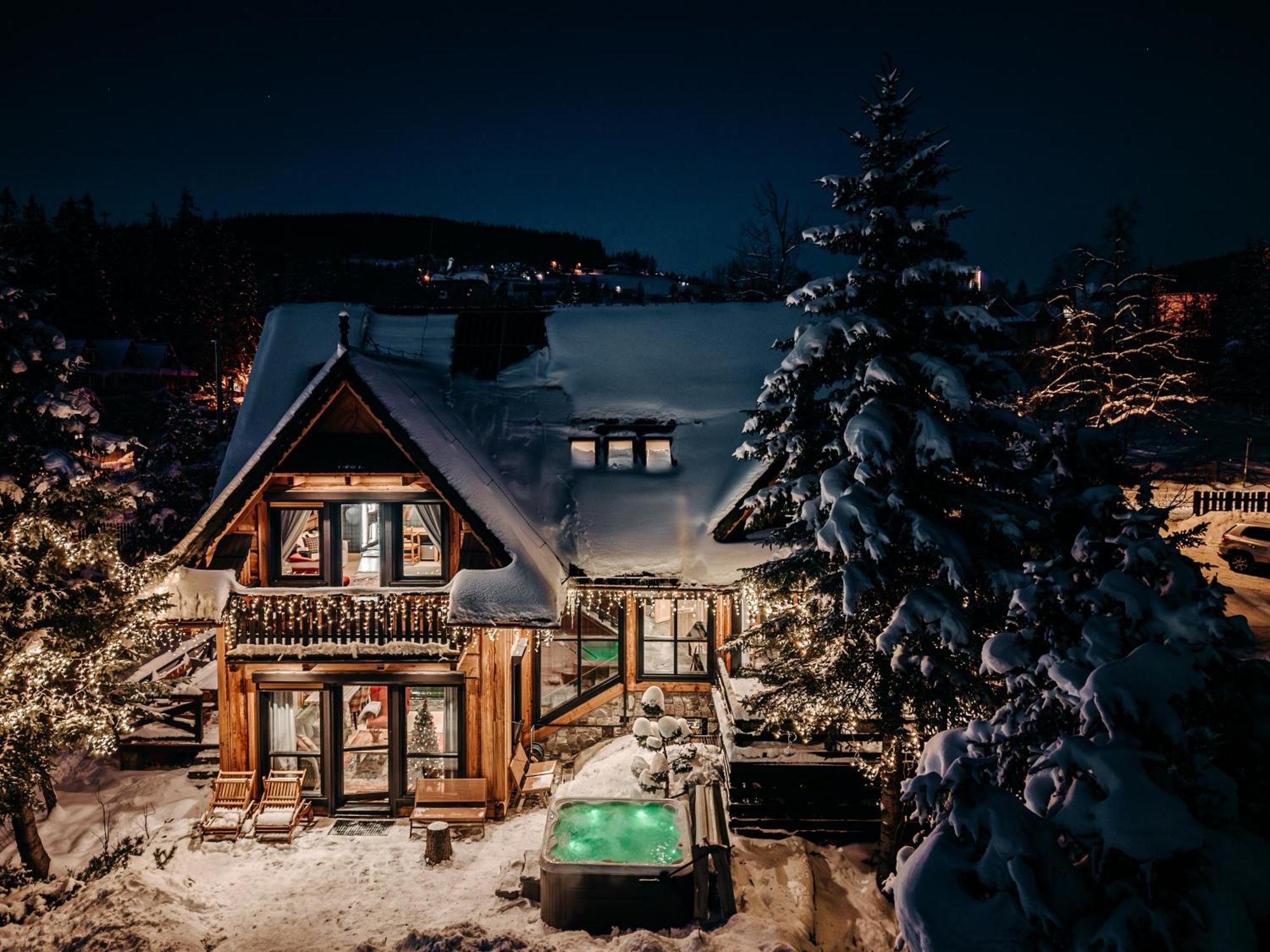 Villa Swiss z jacuzzi, sauną i bilardem Kościelisko Zewnętrze zdjęcie