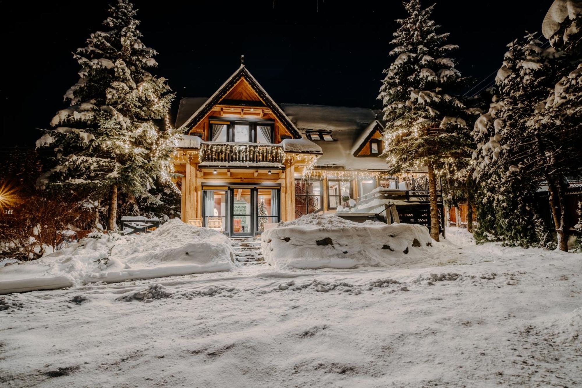 Villa Swiss z jacuzzi, sauną i bilardem Kościelisko Zewnętrze zdjęcie