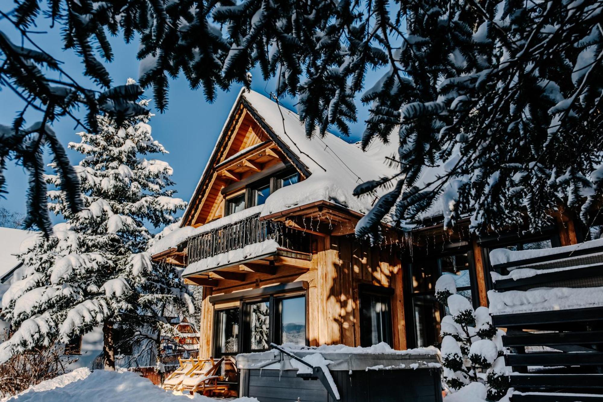 Villa Swiss z jacuzzi, sauną i bilardem Kościelisko Zewnętrze zdjęcie